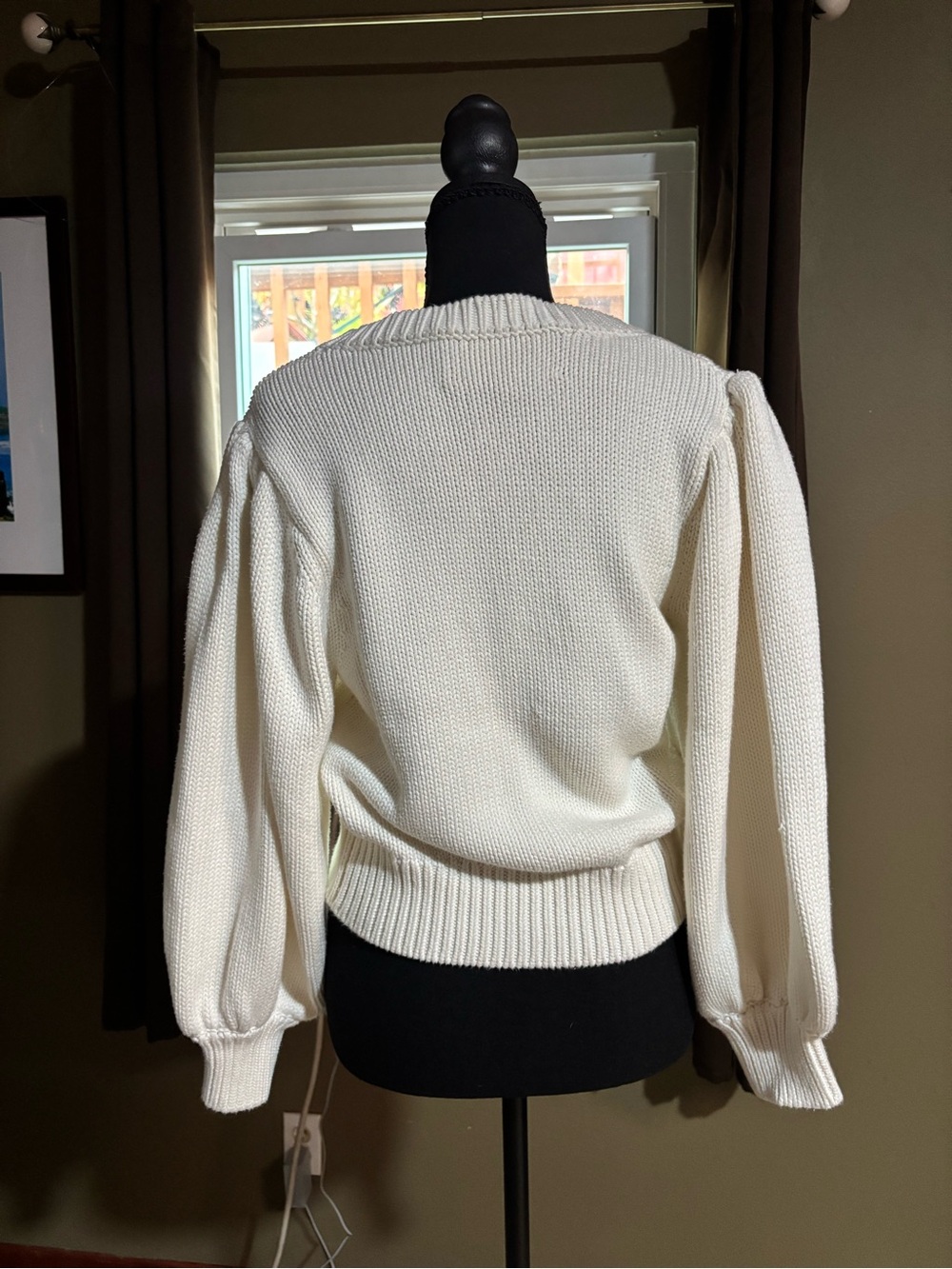 Heidi Merrick Dutchess Cream Sweater - Picture 5 of 12